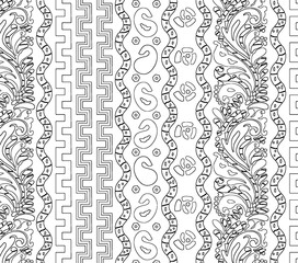 seamless tiny flowers and leaf colorful pattern. fabric print.