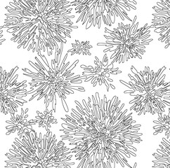 seamless tiny flowers and leaf colorful pattern. fabric print.