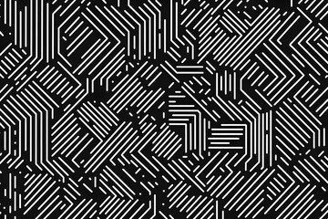 black and white seamless pattern
