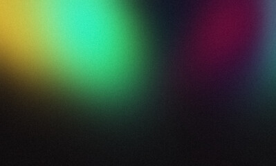 Purple blue orange dark glowing color gradient grainy background. Abstract smooth vibrant colors flow, bright color spot, noisy gradient texture, website header design, backdrop