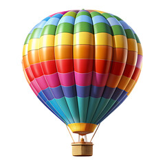 Fototapeta premium Colorful hot air balloon