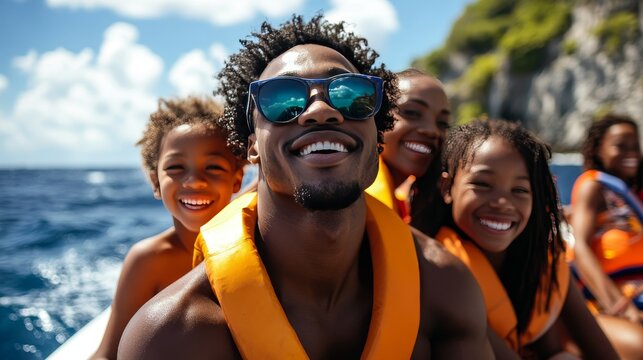Celebrating black families on vacation  group adventures and memorable boat trips together