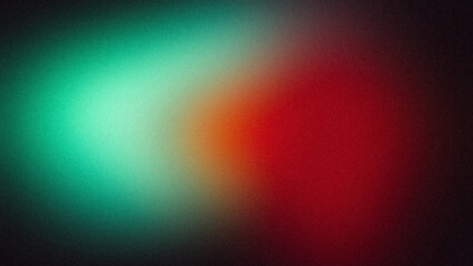 Red blue orange dark glowing color gradient grainy background. Abstract smooth vibrant colors flow, bright color spot, noisy gradient texture, website header design, backdrop