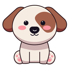 cute dog vector illustration