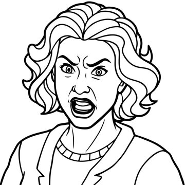 recommend clip art:  frustrated woman