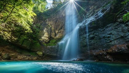 The falls are a photographer's dream come true.  