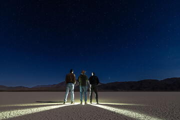 The Racetrack Astrophotography of the Night Sky