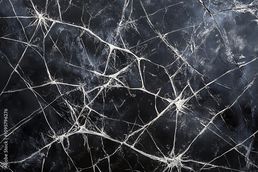 Fototapete Abstract dark background with a spiderweb-like pattern.