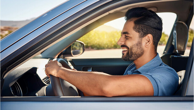 Persona manejando carro