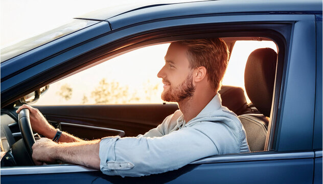 Persona manejando carro