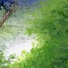 Oil paintings and various flowers such as cats, dogs, chrysanthemums, and birds are beautiful