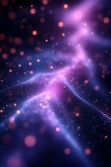 Fototapeta premium Abstract Purple Glitter Background Image