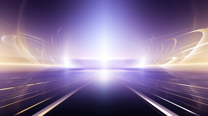 Curving Lines Create a Sense of Speed and Motion gradient Digital background.