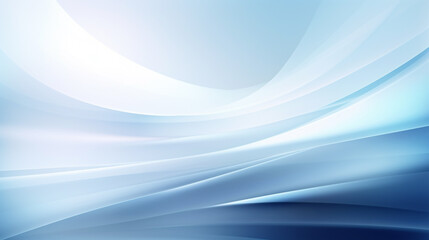Naklejka premium Blue Sunburst Background, frame of abstract vector blue wave melody lines on white.