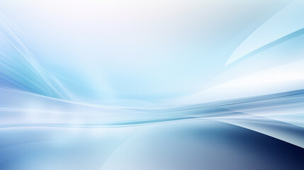 Naklejka premium Blue Sunburst Background, frame of abstract vector blue wave melody lines on white.