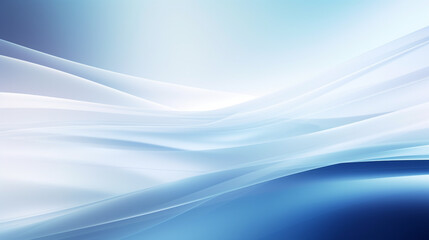 White and light blue medical abstract gradient background, white bokeh blur background
