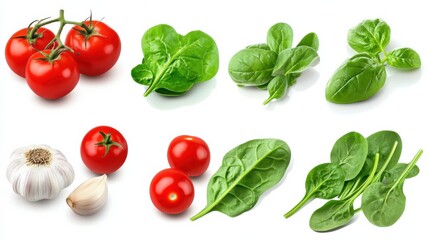 Fresh Vegetables and Greens for Healthy Cooking