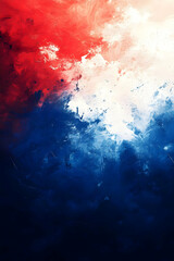 Obraz premium Abstract Red Blue White Paint Texture Background