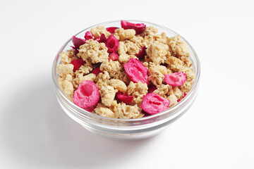Cranberries roasted muesli