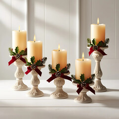 Christmas candles 