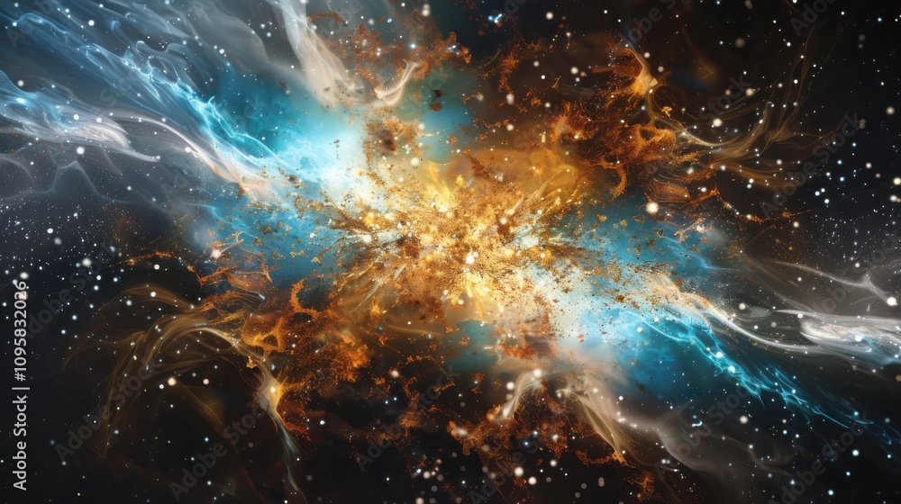 Poster mapping dark matter abstract geometric cosmic network visualization cosmic environment quantum physi