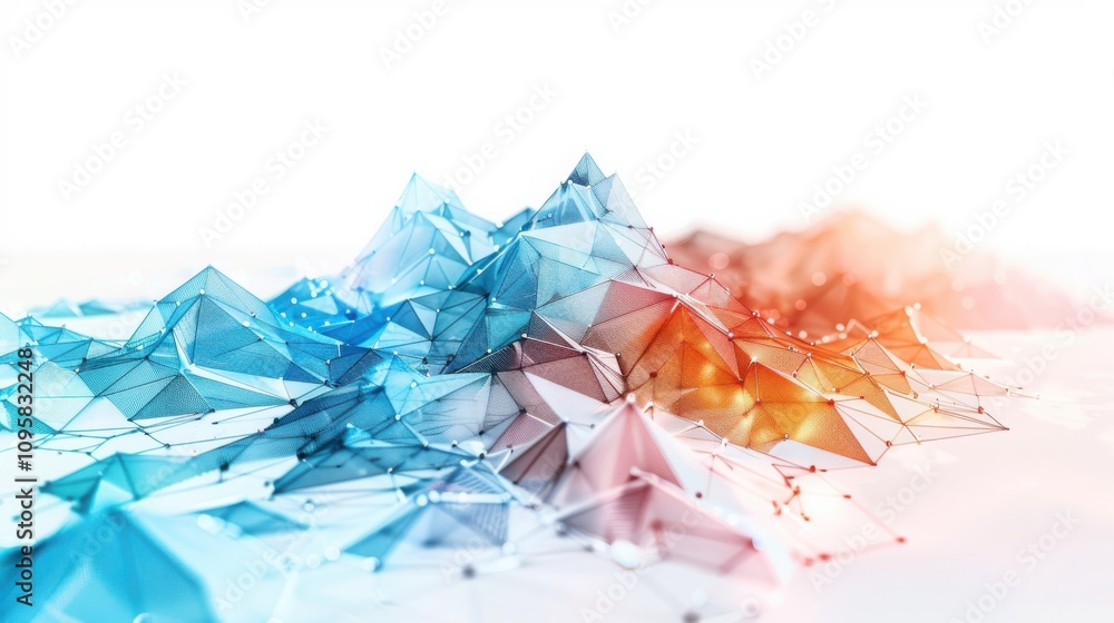 Poster mapping digital ecosystems analyzing geometric information networks in technological environments wi