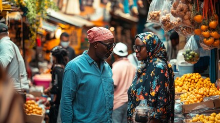Exploring vibrant markets and tasting authentic street food  a journey of black travelers