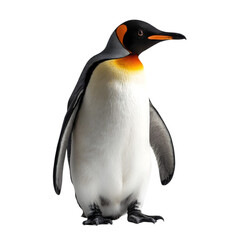 Obraz premium Penguin Action Pose Antarctica Wildlife Photography Ice Environment Close-Up Viewpoint Natural Behavior Capture for SEO Impact