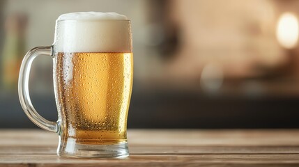 Craft beer session enjoying fermentation in a cozy home environment with a cold mug