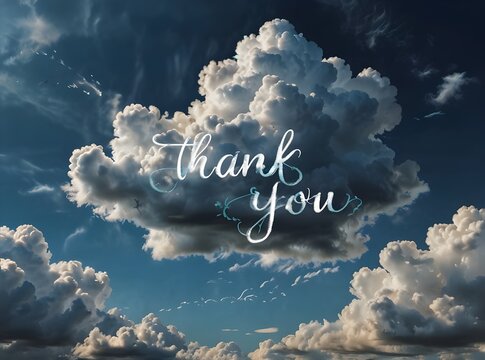 Thank You Cloud Images – Browse 9,542 Stock Photos, Vectors, and Video |  Adobe Stock