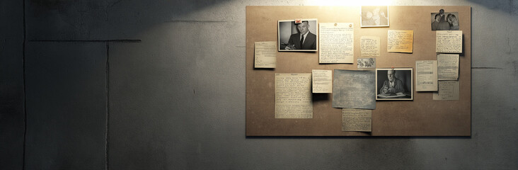 Police Investigator Board Background