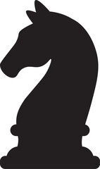 Simple chess icon design.