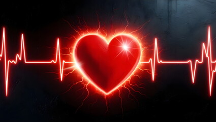 Vibrant Heartbeat: The Pulse of Passion and Energy