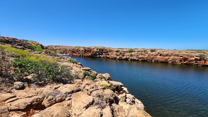 Yardie Creek in Ningaloo, Cape Range National Park, Western Australia