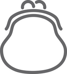 ビジネス　マネー　ウォレット　財布　経済　お金　アイコン　ピクトグラム　シンプル　イラスト素材