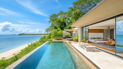 Luxury Villa with Ocean View and Infinity Pool - Photo