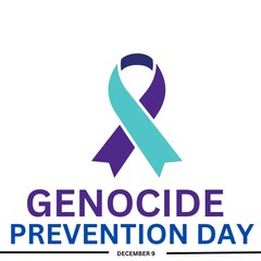 Genocide Prevention Day. December 09. Vector illustration