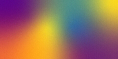 Abstract gradient multicolor and light colorful background, gradient background with grainy texture, Smooth transitions of iridescent colors, Blurred colored abstract background.	