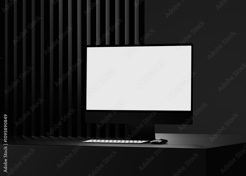 Canvas Prints responsive web design and website mockup, devices mock up, smartphone desktop tablet laptop template