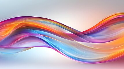 Fototapeta premium Abstract tech-themed background with motion effects and a reserved central area for text