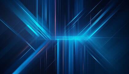 Blue technology background. Created with generative AI technology