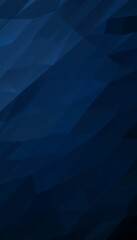 Obraz premium Geometric Shapes on a Dark Blue Abstract Background. Created with generative AI technology