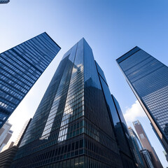 Obraz premium Rise of the Modern Skyline