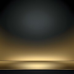 Obraz premium Sophisticated gold and black background with a luxurious finish, ideal for creating high-impact advertising and promotional visuals.