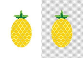Pineapple Vector Illustration © Vector Illustration