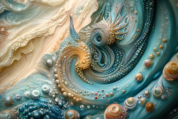 Fototapeta premium abstract fractal design