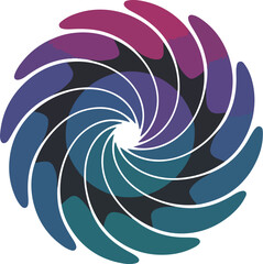 Dynamic and Modern College Logo Design Concept