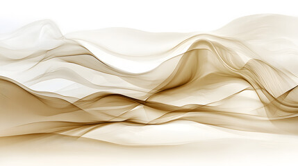 Abstract flowing waves in warm brown tones.