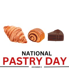 National Pastry Day. December 9. Important day