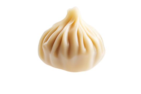 asian dumpling on transparent background